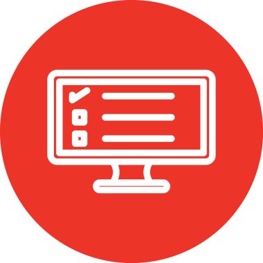 izleyici ikon vektör illüstrasyonu