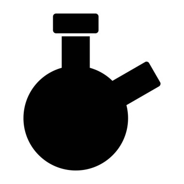 Bir gaz simgesinin vektör illüstrasyonu