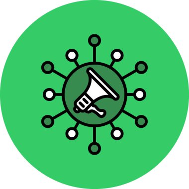 seo modern simgesinin vektör illüstrasyonu