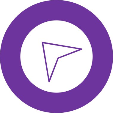 ok simgesinin vektör illüstrasyonu