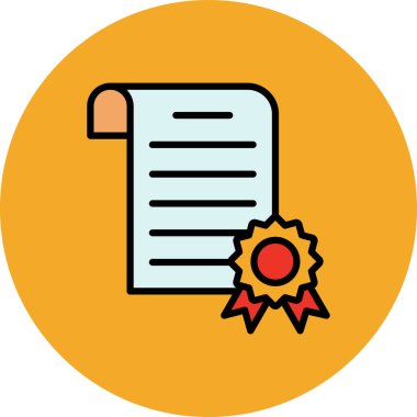 Modern eğitim ikonunun vektör illüstrasyonu