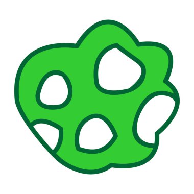 yonca yaprağı kutsal kişilerin resmi, vektör çizim