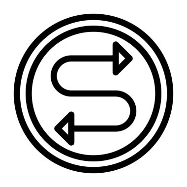 Ok simgesi. vektör illüstrasyonu