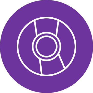 Bir b simgesinin vektör illüstrasyonu