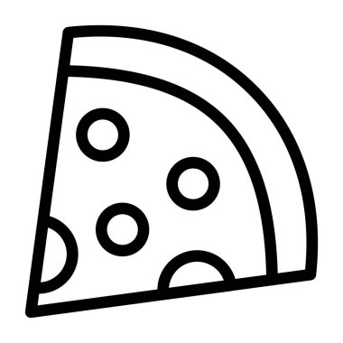 Pizza ikonu dilimi, taslak biçimi