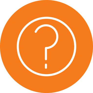 Soru işareti vektör illüstrasyonu