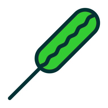 Şeker ikonu vektör illüstrasyonu