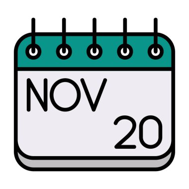 Kasım 'ın 10' u bir günlük takvimde