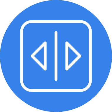 Modern bir simgenin vektör illüstrasyonu