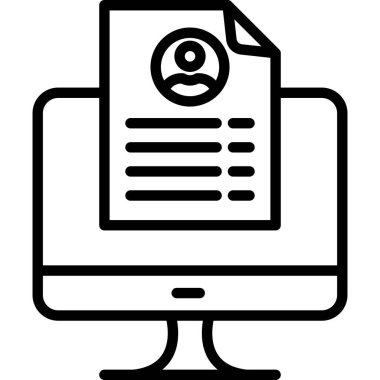 dosya dizini simgesi, vektör illüstrasyonu