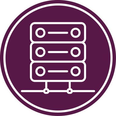 Modern simgenin vektör illüstrasyonu