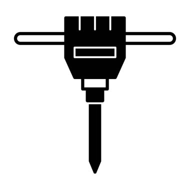 tornavida ikonu vektör çizimi