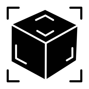 kutu simgesi, basit vektör tasarımı