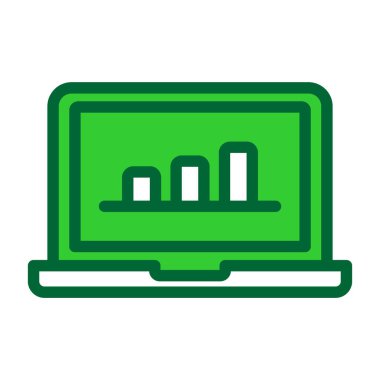 İş simgesinin vektör illüstrasyonu