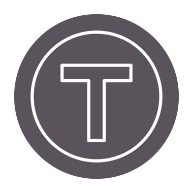 Sikke Simgesi vektör illüstrasyonu