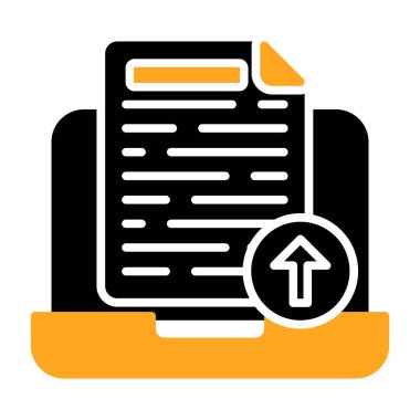 belge dosya indirme simgesi ana hat biçiminde