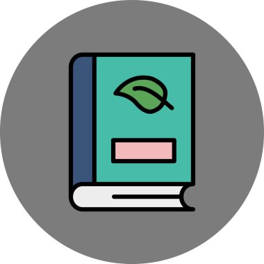 kitap simgesi vektör illüstrasyonu