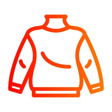 Kırmızı at simgesinin vektör çizimi