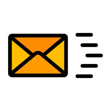 e- posta iletisi vektör illüstrasyonu