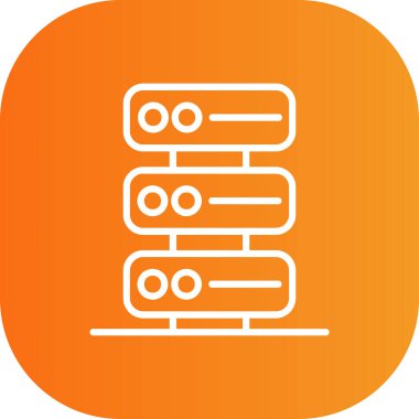 Modern simgenin vektör illüstrasyonu