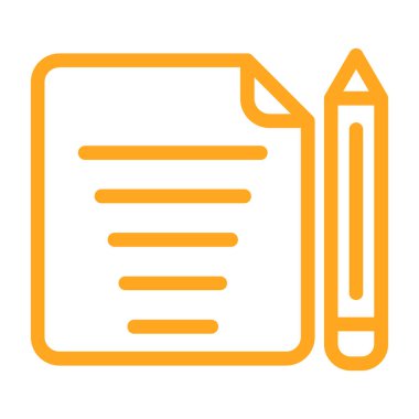 kalem simgesi vektör illüstrasyonu