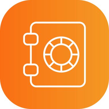 Modern simgenin vektör illüstrasyonu