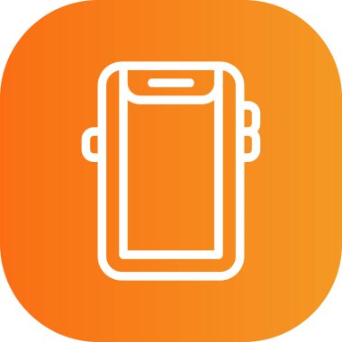 Mobil pil simgesi vektör çizim