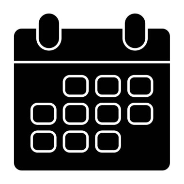 takvim tarihi simgesi, basit biçim