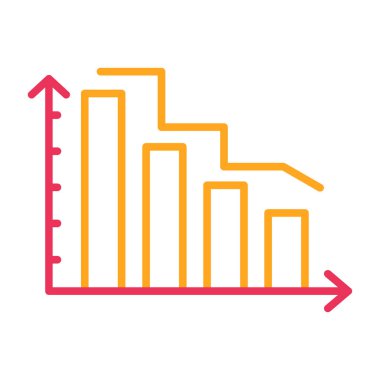 Grafik simgesinin vektör çizimi