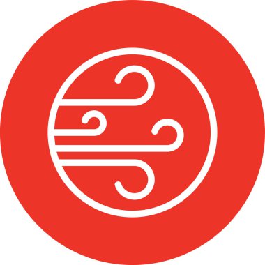 Çince zodyak simgesi düz stil.