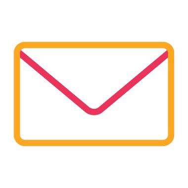 E- posta simgesi vektör illüstrasyonu