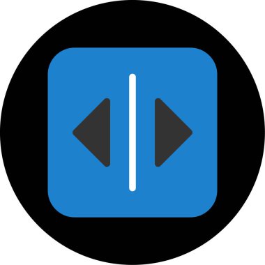 trend biçimi izole edilmiş arkaplanda çalma düğmesi simgesi