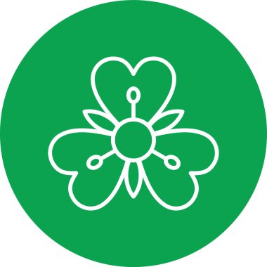 çiçek vektör simgesi. biçim iki renkli düz simge sembolü, eko yeşil ve gri renkler, yuvarlak açılar, beyaz arkaplan