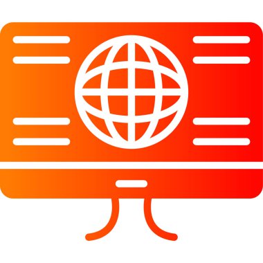 genel ağ vektör illüstrasyonu