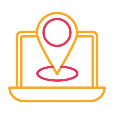 seo modern simgesinin vektör illüstrasyonu