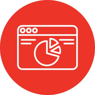 seo modern simgesinin vektör illüstrasyonu