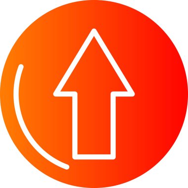 Ok. Web simgesi basit illüstrasyon