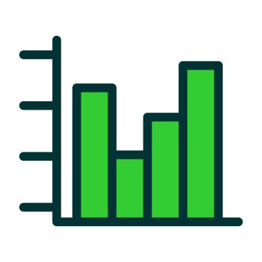 grafik vektörü ince çizgi simgesi