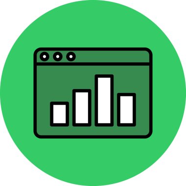 vektör seo ve seo simgesi