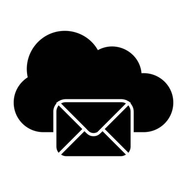 Kolayca düzenleyebilen ya da düzenleyebilen posta vektör simgesi