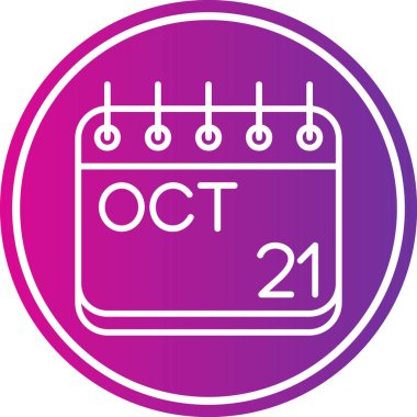 Takvim işareti simgesini, vektör çizim