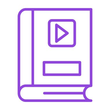 Dizüstü bilgisayar simgesi vektör çizimi