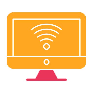 bilgisayar simgesi vektör illüstrasyonu