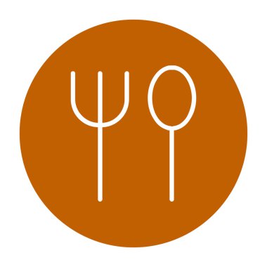 Restoran menüsü. Basit illüstrasyon