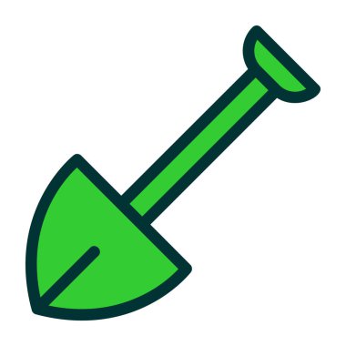 Kürek. Web simgesi basit tasarım