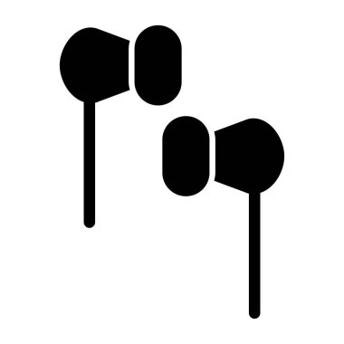 Kulak ikonu vektörü. Kulak işareti. izole edilmiş sınır sembolü çizimi