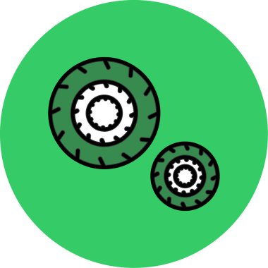 seo modern simgesinin vektör illüstrasyonu