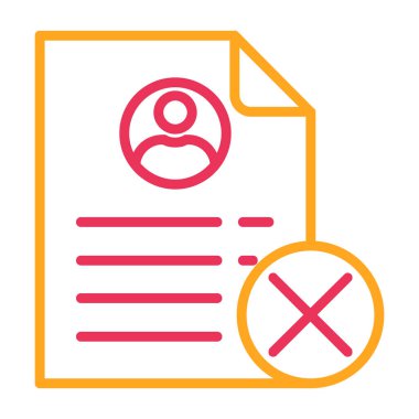 Kontrol listesi simgesi vektör illüstrasyonu