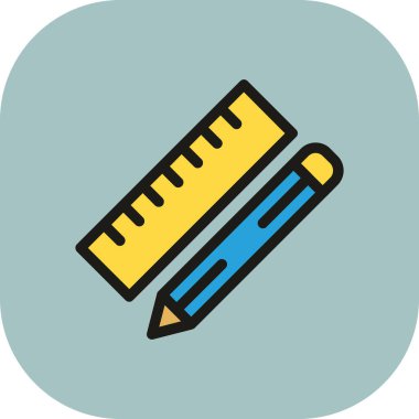 kalem simgesi vektör illüstrasyonu