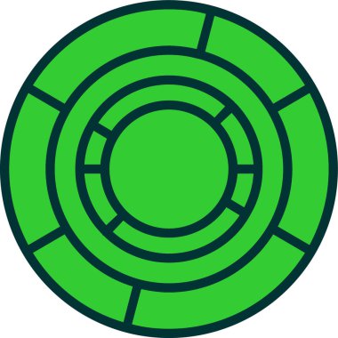 CD mi? Web simgesi basit illüstrasyon